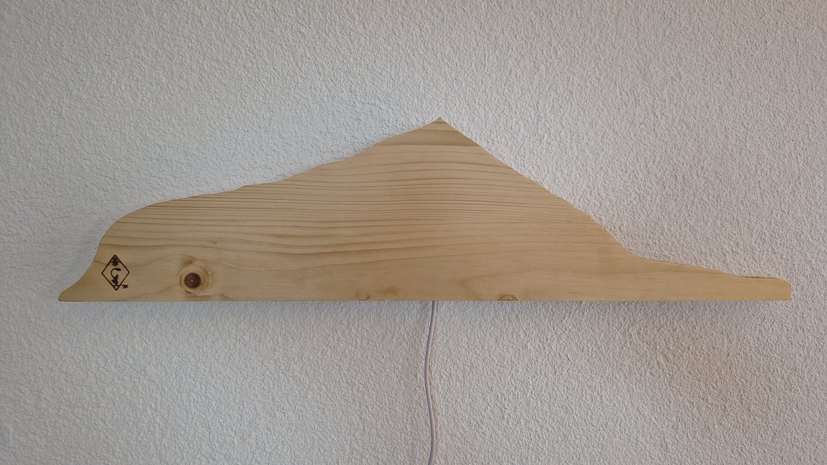 Thunersee Lichtblicke Wandlampe 2